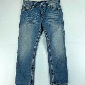 Mens TRUE RELIGION Ricky Super T Jeans size 40